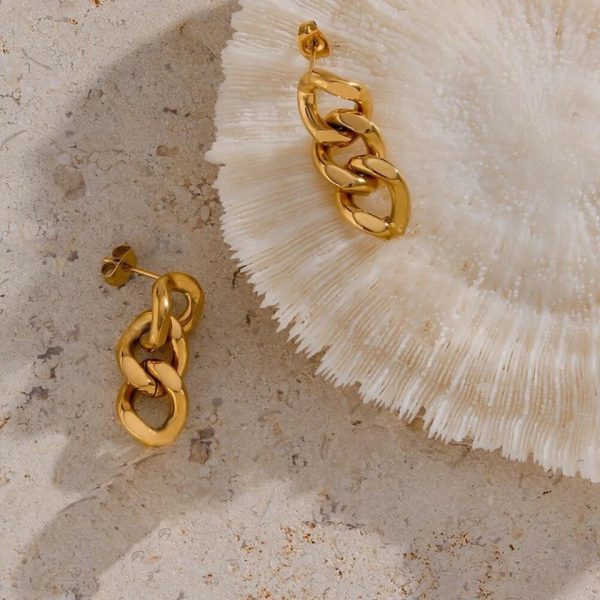 Aro Cadena Dorada Colgante