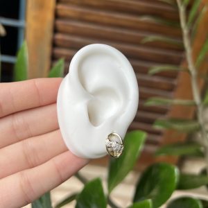 Argolla redondo corazón