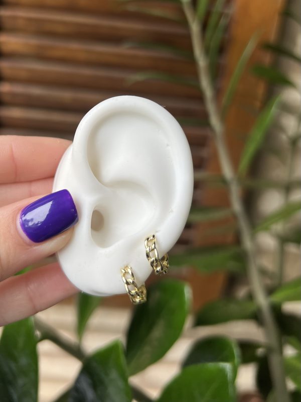 Argolla pequeña dorada