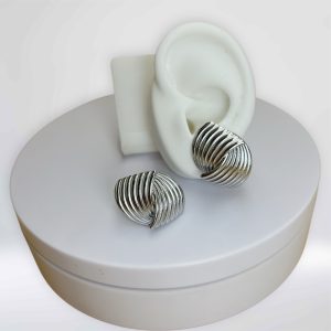 Aro plateado en silver formas