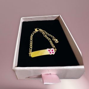 Pulserita bebé/niña con grabado personalizado