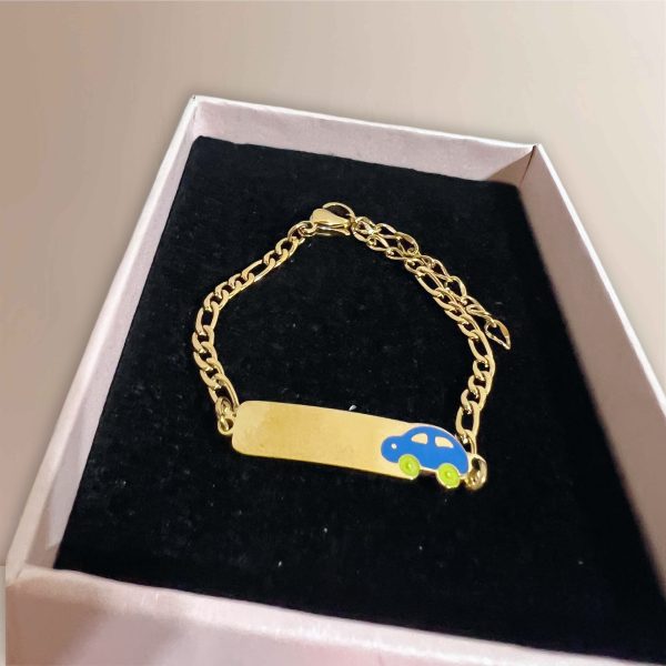 Pulserita bebé/niño con grabado personalizado