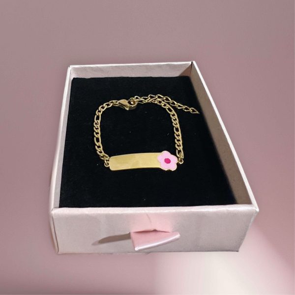 Pulserita bebé/niña con grabado personalizado