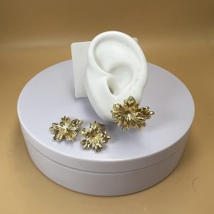 Aro flor dorada 2 tipos de uso