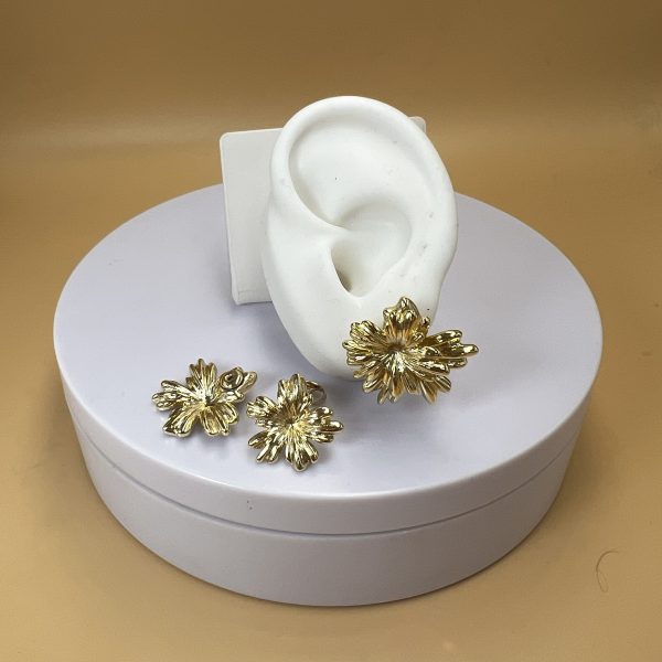 Aro flor dorada 2 tipos de uso