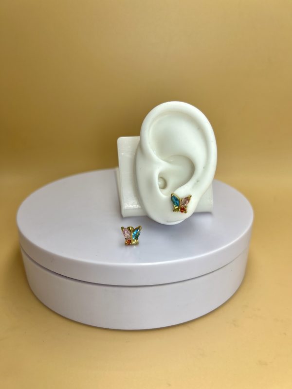 Aro mariposa rosca redonda - Imagen 3