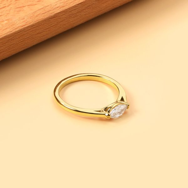 Anillo piedra oval #17