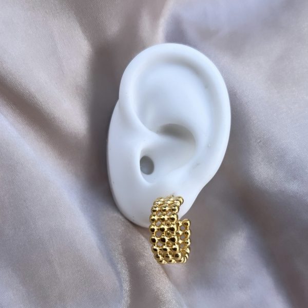 Argolla puntitos con tapa