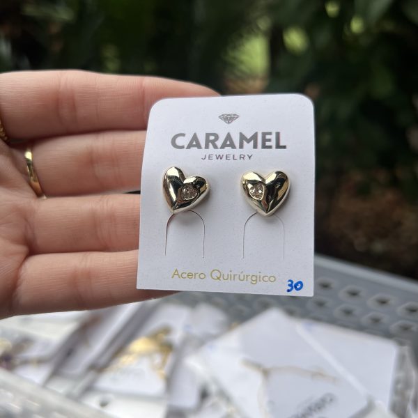 Aro corazón con tapa - Imagen 2