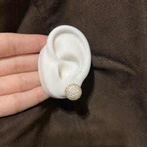 Aro plano redondo piedras