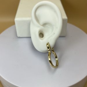 Argolla dorada forma