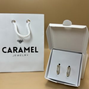 Argollita doble piedras