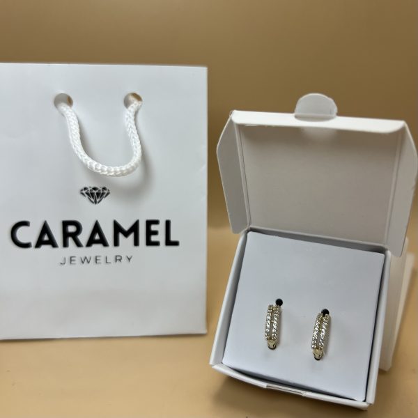 Argollita doble piedras