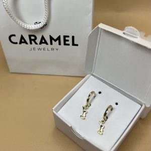 Argolla colgante conejito