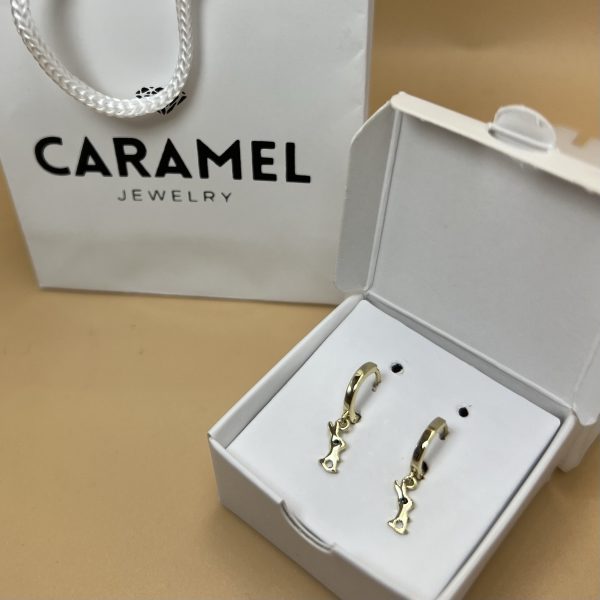 Argolla colgante conejito