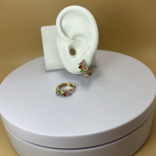 Argolla piedras colores