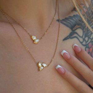 Cadena piedritas modelo de arriba