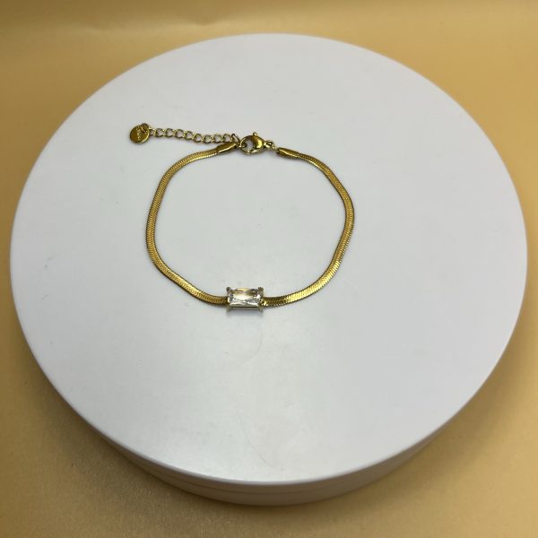 Pulsera fina piedra