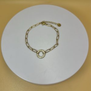 Pulsera eslabones círculo