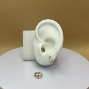 Argolla pequeña flor