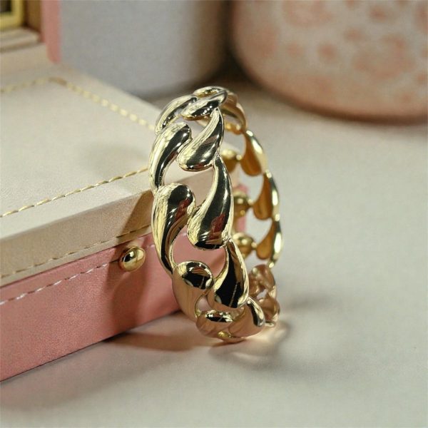 Esclava dorada ajustable