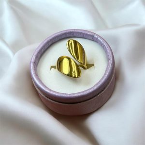 Anillo ajustable dorado