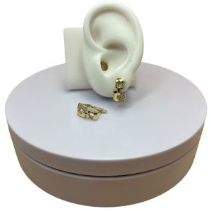 Aro plano dorado detalles