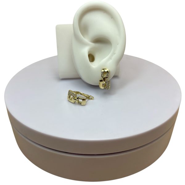 Aro plano dorado detalles