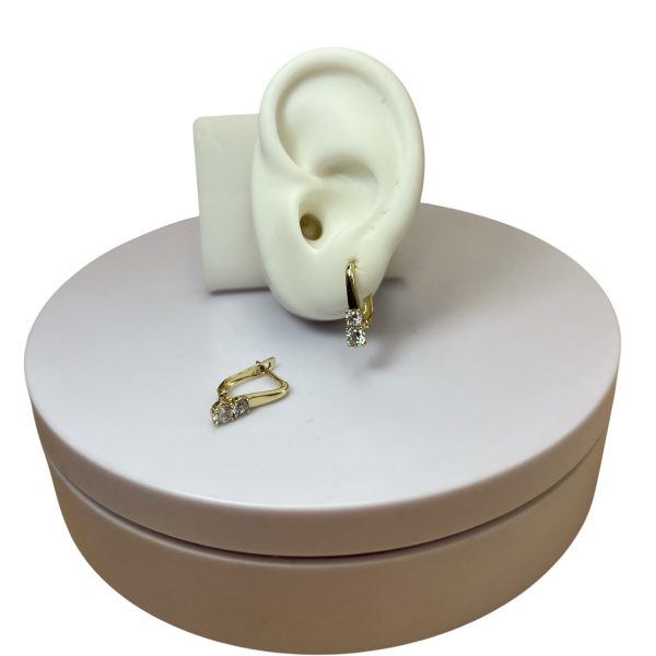 Aro plano colgante piedritas