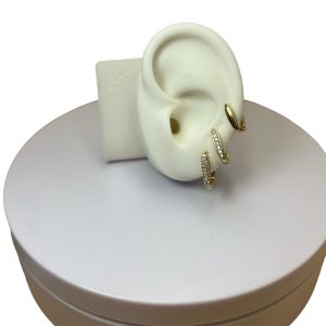 Set de argollas cuadradas