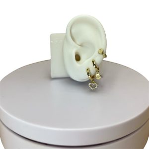 Set de argollas colgantes