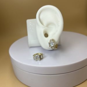 Argolla piedras blancas