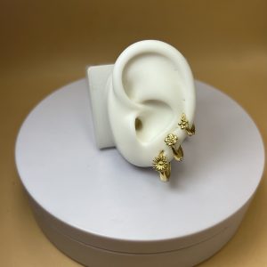 Argollas en set flores