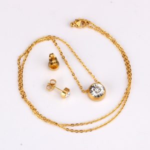 Conjunto punto luz piedra