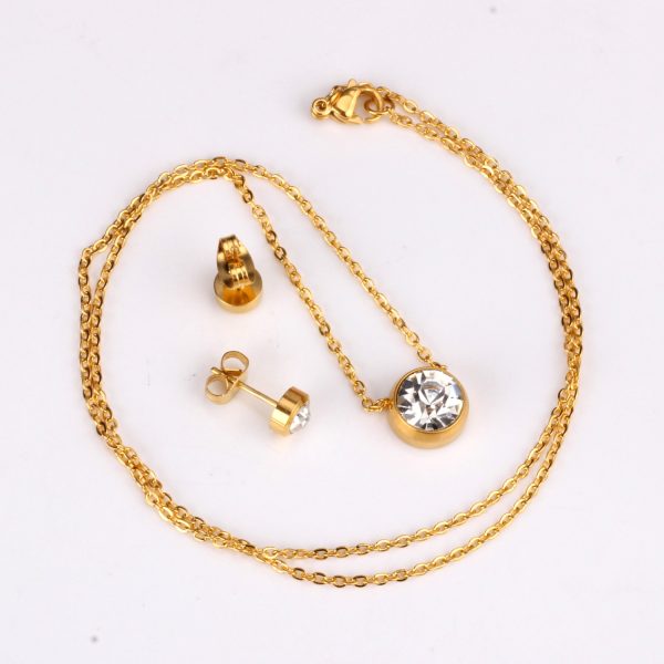 Conjunto punto luz piedra