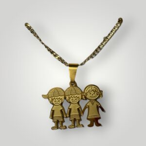 Cadena 2 nenes y 1 nena