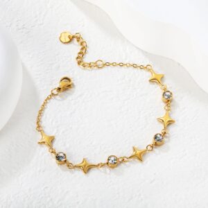 Pulsera piedras destello