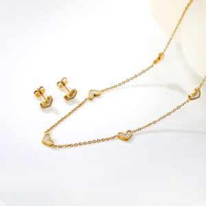 Conjunto corazones pequeños